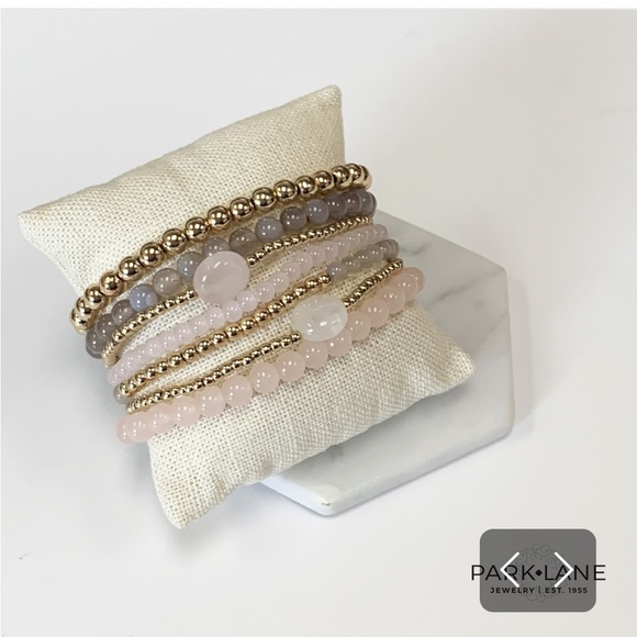 Park Lane Ashton Bracelet, pink quartz and genuine amethyst, NWT - never worn - Picture 2 of 5